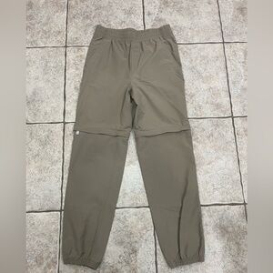 The North Face Zip off Pants boys size large